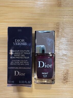 Dior Press-On Nails — Deep Berry Night 111